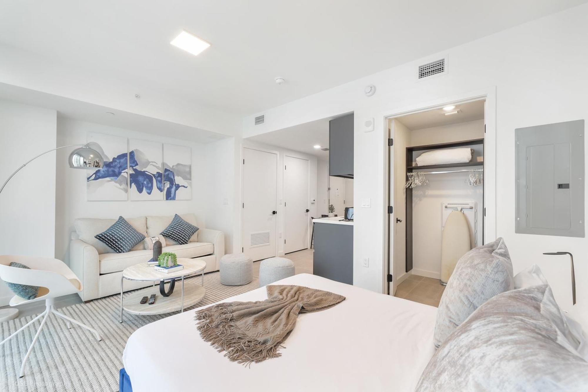 Modern Luxe Studio In Downtown Miami With Rooftop Pool And Gym Apartment *